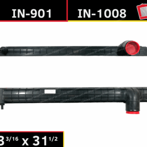 IN-901 NAVISTAR/INTERNATIONAL (VALEO BUILT) 2 1/2´´ HOSE CONN & 1/4´´  TREADED FITTING FOR DRAIN OR VENT