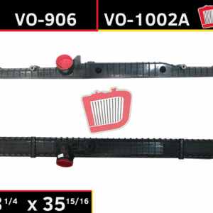 VO-906 VALEO BUILT RADIATOR HOSE CONECTION 2  1/2 ON CENTER